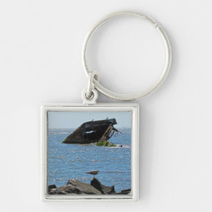Cape May Shipwreck Keychain