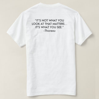 Cape May Stage ART Logo and Quote T-Shirt in White