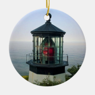 Cape Meares Lighthouse, OR Ceramic Ornament