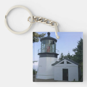 Cape Meares Lighthouse, OR Keychain