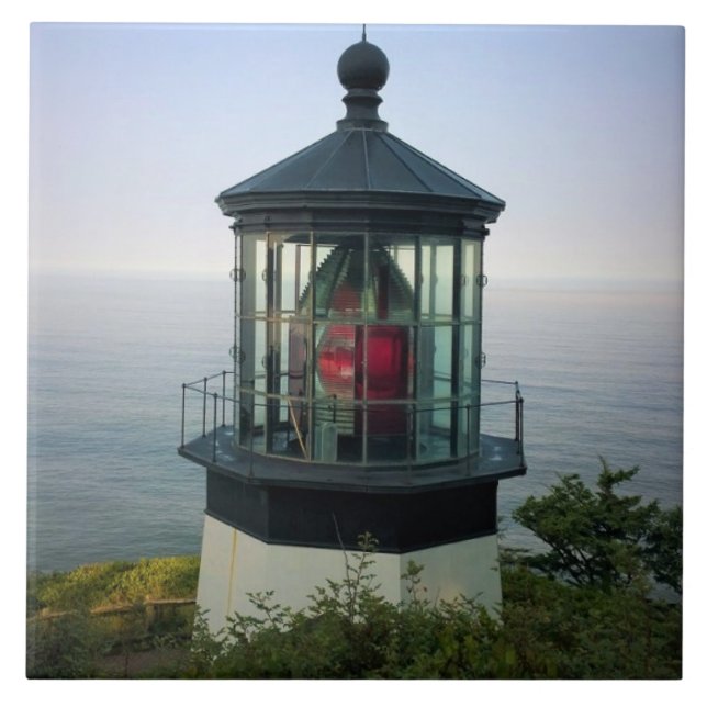 Cape Meares Lighthouse, OR Tile (Front)