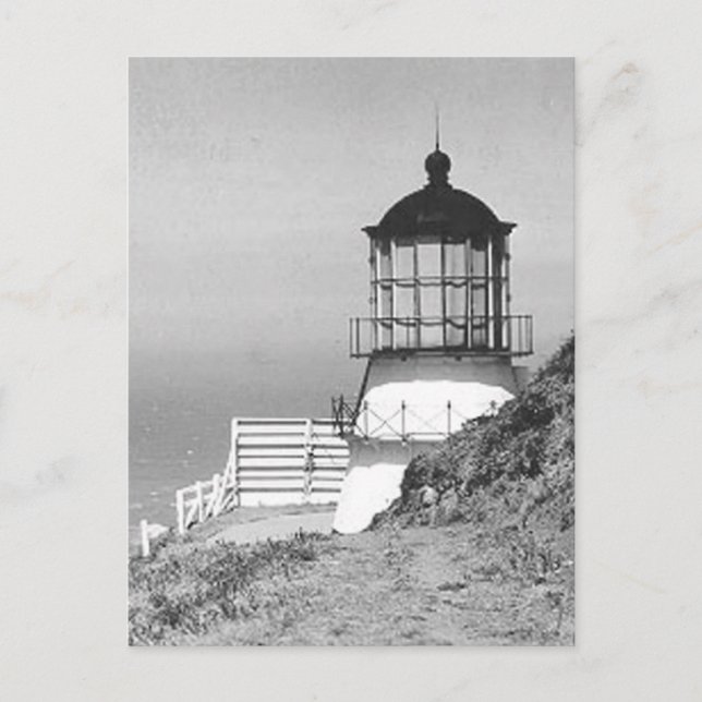 Cape Mendocino Lighthouse Postcard (Front)