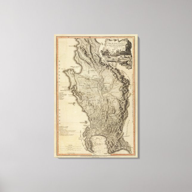 Cape of Good Hope Canvas Print (Front)