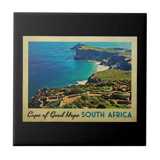 Cape of Good Hope South Africa Tile (Front)