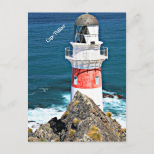 Cape Palliser Lighthouse, New Zealand Postcard