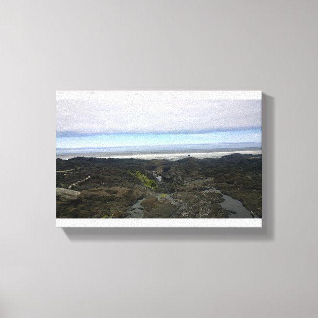 Cape Perpetua, Oregon Coast Canvas Print (Front)
