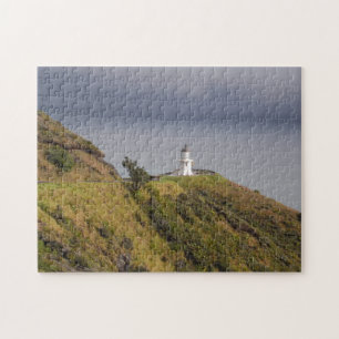 Cape Reinga Lighthouse & New Zealand /Maori Jigsaw Puzzle