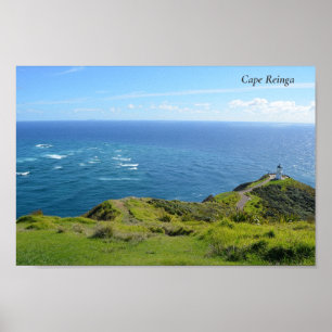 Cape Reinga / Te Rerenga Wairua, New Zealand Poster