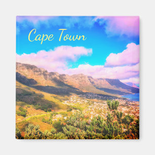 Cape Town 12 Apôtres Plage Ocean Mountain Magnet