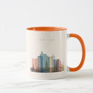 Cape Town, Africa   City Skyline Mug