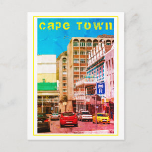 Cape Town Architecture Cityscape South Africa Postcard