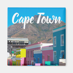 Cape Town Bo-Kaap Cityscape South Africa Magnet
