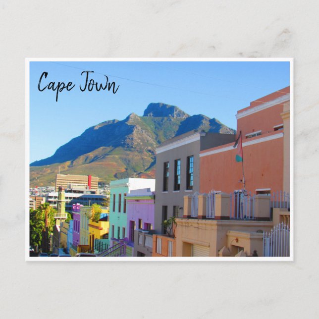 cape town bo kaap postcard (Front)