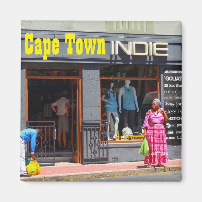 Cape Town Cityscape Architecture South Africa Magnet (Front)