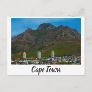 Cape Town Cityscape Architecture South Africa Postcard