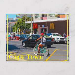 Cape Town Cityscape Architecture South Africa Postcard