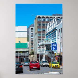 Cape Town Cityscape Architecture South Africa Poster