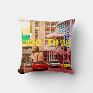 Cape Town Cityscape Architecture South Africa Throw Pillow