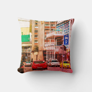 Cape Town Cityscape Architecture South Africa Throw Pillow