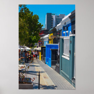 Cape Town Cityscape City ZA South Africa Poster