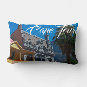 Cape Town Cityscape Long Street South Africa Lumbar Pillow