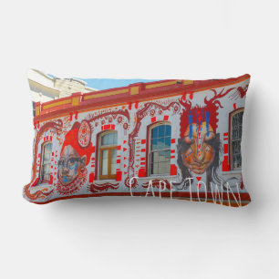 Cape Town Cityscape Street Building South Africa Lumbar Pillow