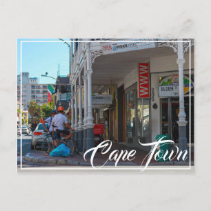 Cape Town Cityscape Street South Africa Postcard