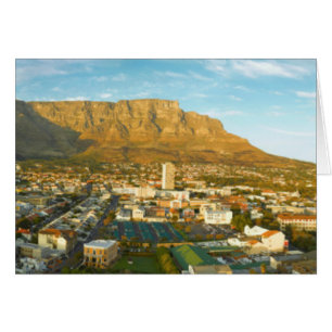 Cape Town Cityscape With Table Mountain