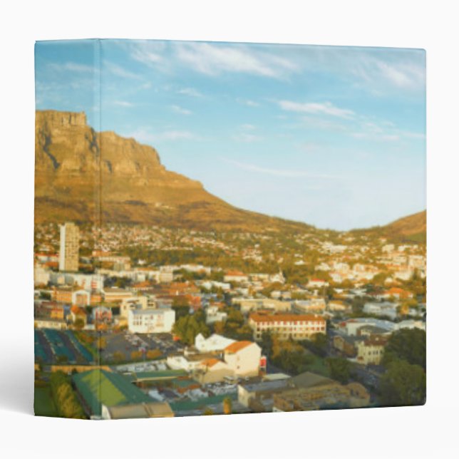 Cape Town Cityscape With Table Mountain Binder (Front/Spine)