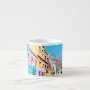 Cape Town Colorful Houses Bo Kaap Street Espresso Cup
