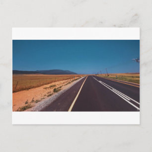 Cape Town Road Landscape Postcard
