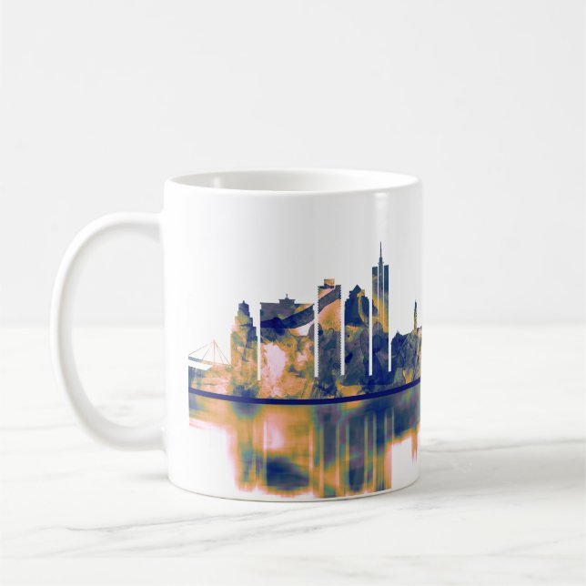Cape Town Skyline Coffee Mug (Left)