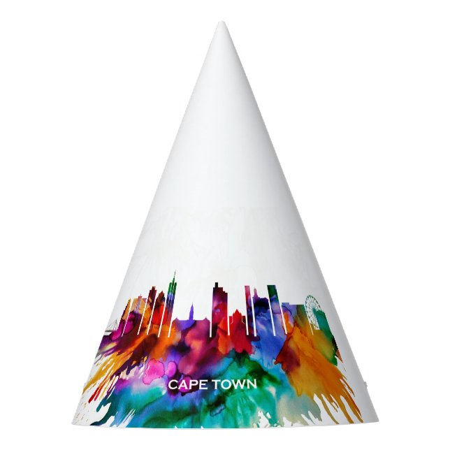 Cape Town Skyline Party Hat (Front)