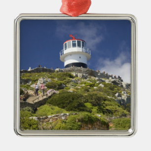 Cape Town, South Africa. A lighthouse on the Metal Ornament