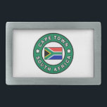 Cape Town South Africa Belt Buckle<br><div class="desc">Cape Town South Africa</div>