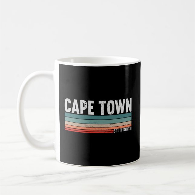 Cape Town South Africa Coffee Mug (Left)