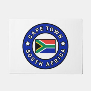 Cape Town South Africa Doormat