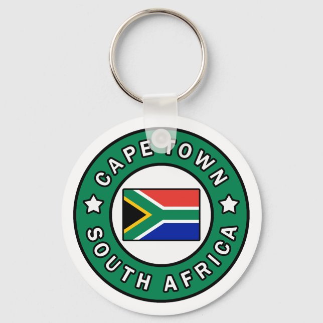 Cape Town South Africa Keychain (Front)