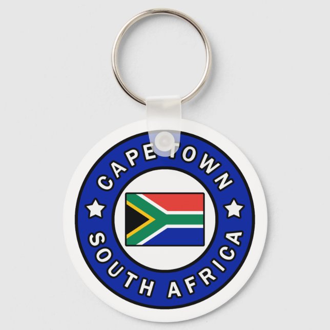 Cape Town South Africa Keychain (Front)