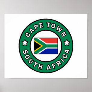 Cape Town South Africa Poster