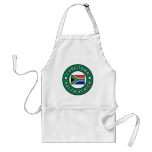 Cape Town South Africa Standard Apron