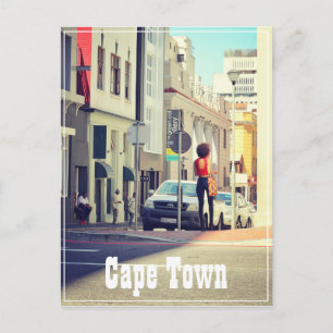 Cape Town South Africa Street View Cityscape Postcard