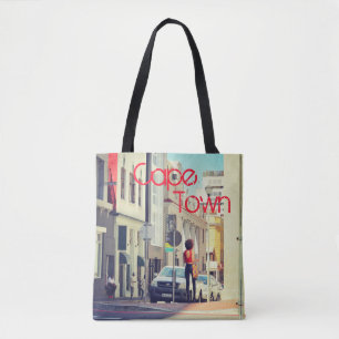 Cape Town South Africa Street View Cityscape Tote Bag