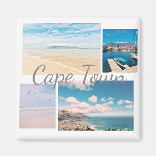 Cape Town South Africa Table Mountain Ocean Magnet