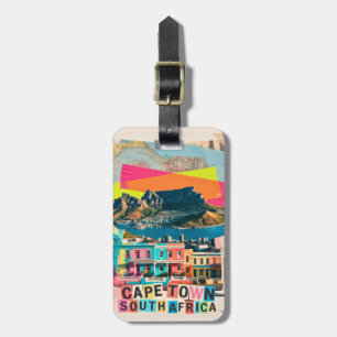 Cape Town South Africa Travel Bo-Kaap Landscape Luggage Tag