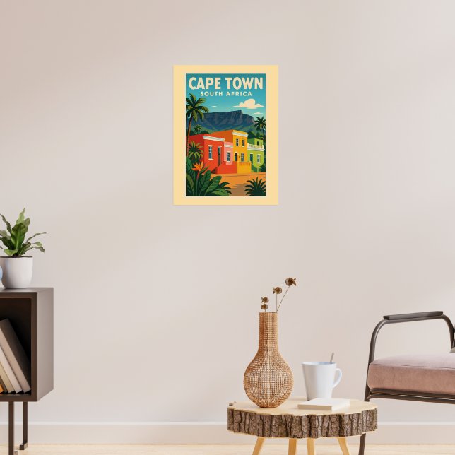 Cape Town, South Africam Poster (Living Room 3)
