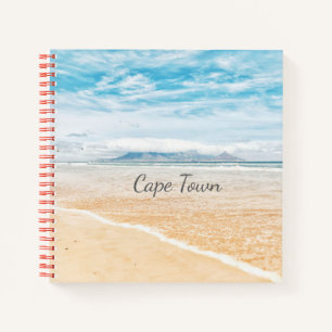 Cape Town Table Mountain Beach Ocean Carnet