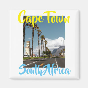 Cape Town Table Mountain City View Magnet