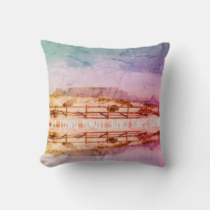 Cape Town Table Mountain Lion's Head South Africa Throw Pillow