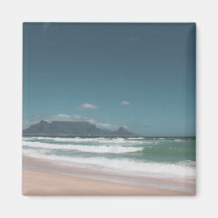 Cape Town Table Mountain Ocean Magnet